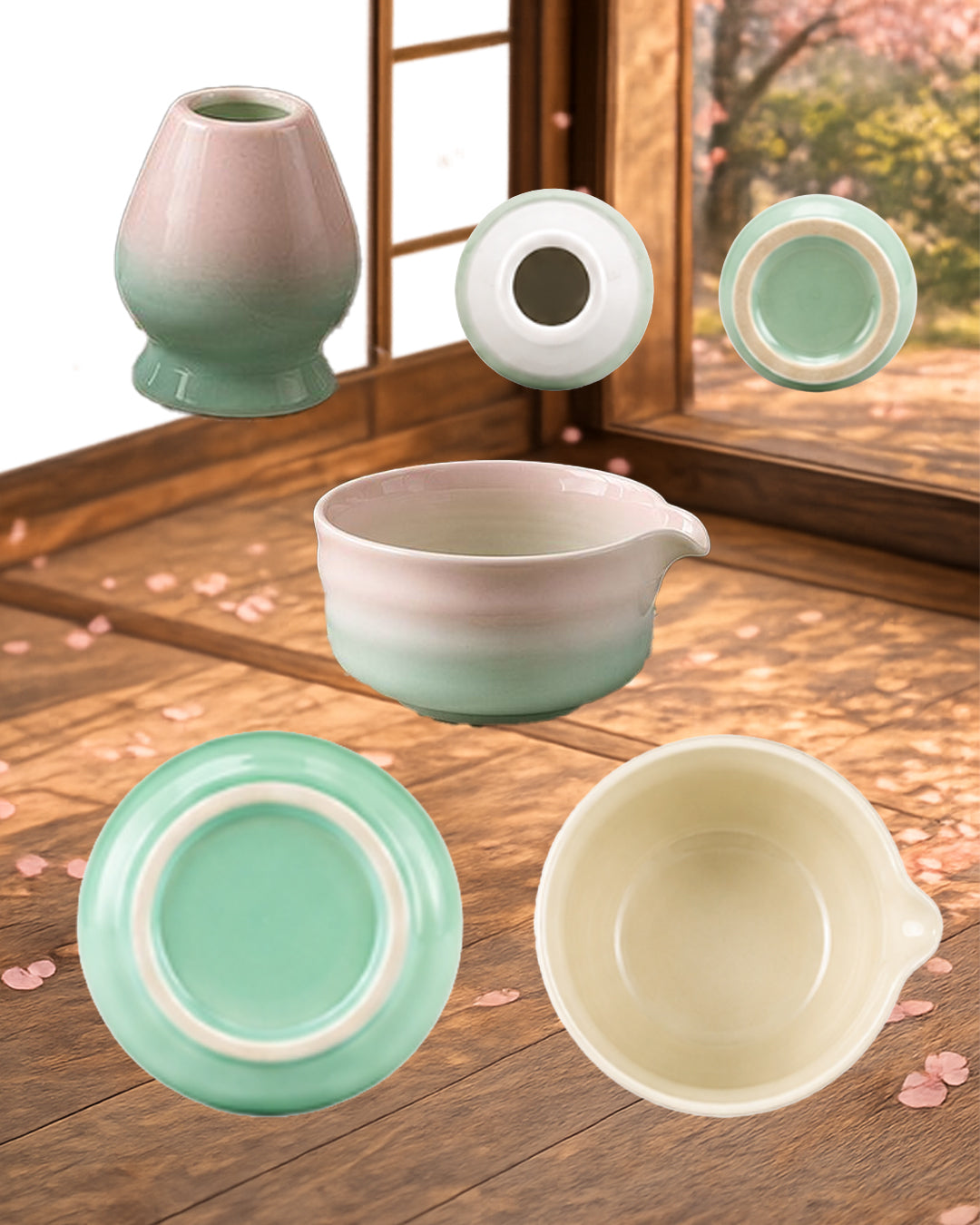 Matchaorra Ceremonial Kit – Sakura Edition 🌸