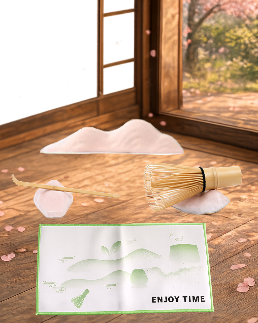 Matchaorra Ceremonial Kit – Sakura Edition 🌸