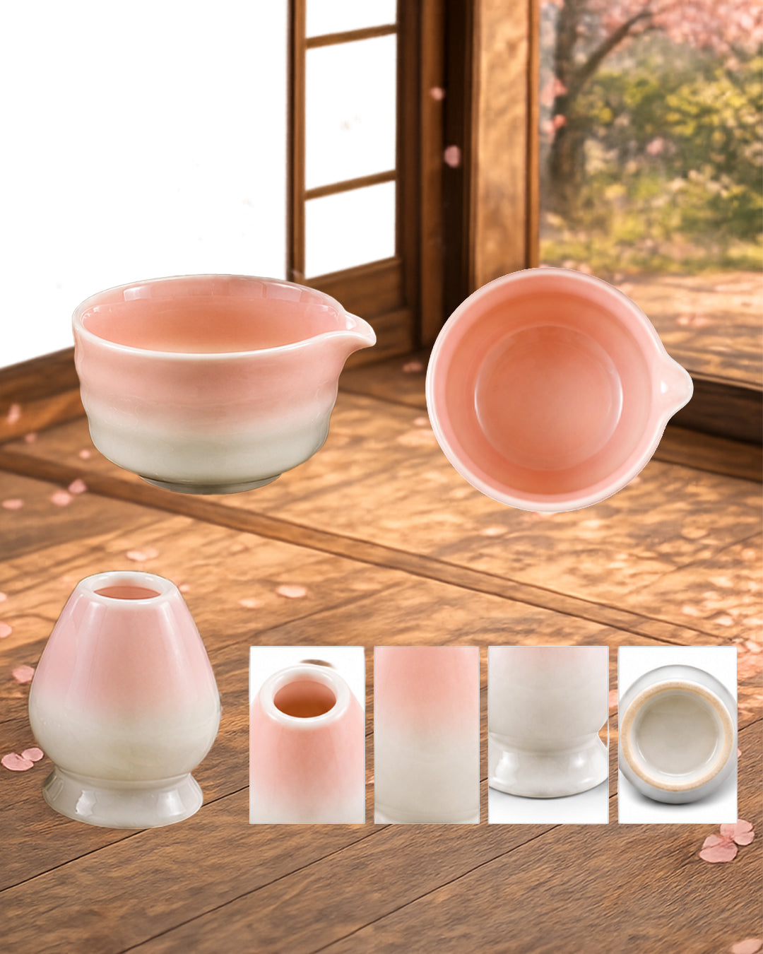Matchaorra Ceremonial Kit – Sakura Edition 🌸